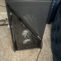 iBUYPOWER - Slate Gaming Desktop PC - AMD Ryzen 7 9800X3D, AMD Radeon RX 9070XT 16GB, 32GB DDR5 RGB,2TB NVMe SSD - Black