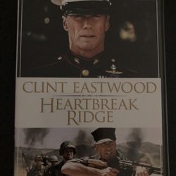 Clint Eastwood Heartbreak Ridge Dvd 