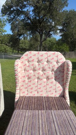 Upholstered twin bed