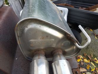 2016 Subaru wrx mufflers