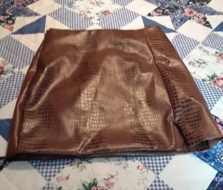 Like New Leather Skirt & Pants By SHEIN Sizes Small,  30. For Both   Pet / Smoke Free Home 