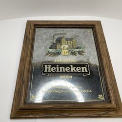 Heineken Mirror Beer Sign 