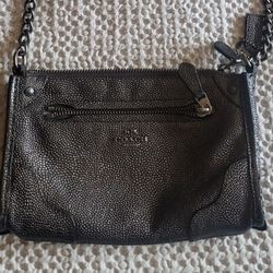 Coach Mickie Crossbody - Gunmetal