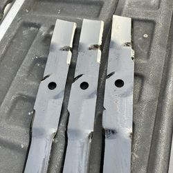 Lawn Mower Blades.Fits 48” John Deere.