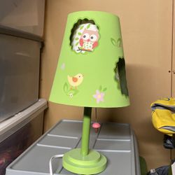 Child Lamp Owls Birds