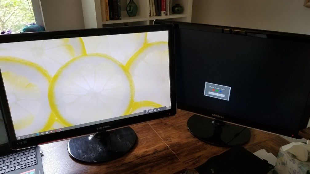 LED Dual Monitors