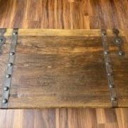 Rustic Solid Wood Coffee Table / Decorative Bench