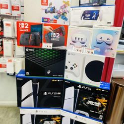 PS5 Pro,PS5 Disc & Digital, XBOX Series S&X Meta Quest 3&3s,Nintendo Switch 2 Brand New On Payments With Just $50 Down 