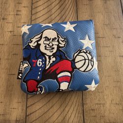 TaylorMade Philadelphia 76ers Magnetic Mallet Putter Headcover