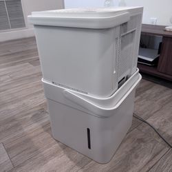 Midea 50 Pint Cube Dehumidifier with Pump