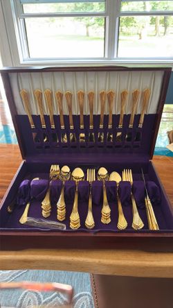 Flatware Gold Plated