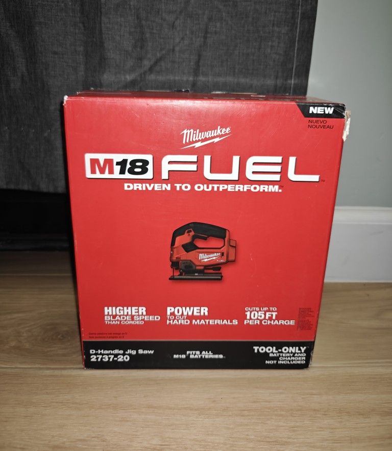 Milwaukee M18 FUEL 18V Lithium-Ion Brushless Cordless Jig Saw (Tool-Only)