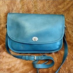 Vintage&RARE!! Coach TEAL! City Bag Classic Crossbody Bag. #9790 for Sale  in Sacramento, CA - OfferUp