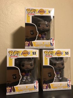 Los Angeles Lakers Lebron James Funko Pop Basketball