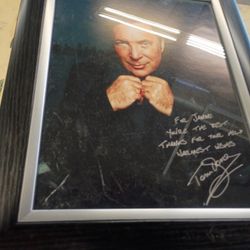 Tom Jones Signed