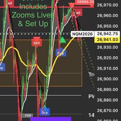 TradingView Indicator - Live call outs on zoom