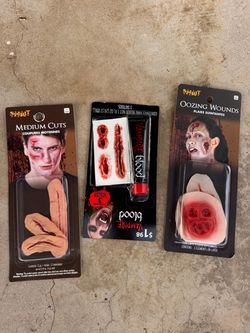Spirit Halloween SFX Makeup Bundle – 3 Packs