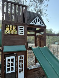 Cedar Summit KidKraft Wooden Playset – 2 Slides + Swings - $600 OBO