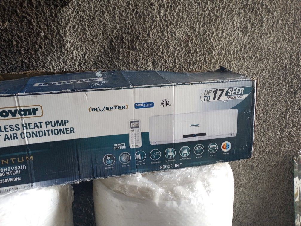 Innovair Ductless Heat Pump Split Air Conditioner