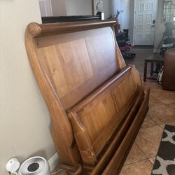 Queen size Ethan Allen bed Frame 