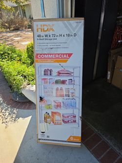 Commercial storage rack