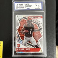 Ja’Marr Chase Rookie Card Graded