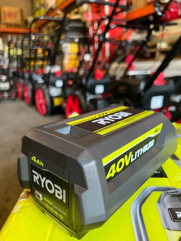 Ryobi 40V Lithium 4.0 Ah Battery