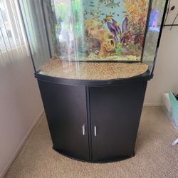 Aquarium And Stand Set, With Lights And HOOD