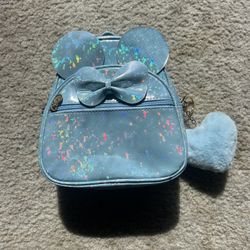 Mickey Baby Blue Small Backpack 