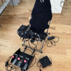 Ultimate Sim Racing Bundle – Fanatec, SIMagic, Buttkicker, Playseat Challenge X