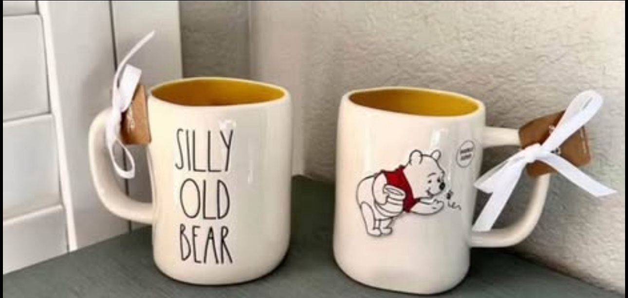 $15 each.. New Rae Dunn Disney Winnie-the-Pooh collection - SILLY OLD BEAR mug. Please pickup in the area of 36th Ave and Pinnacle peak within 24ho
