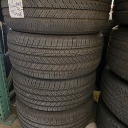 275/45/20 Runflat Bridgestone Tires From a BMW X5