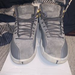 Jordan 12 “ Grey Suede “