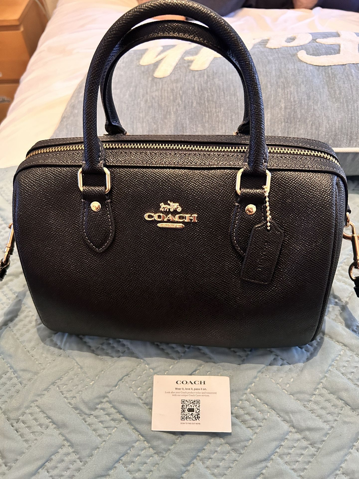 NEW COACH ROWAN SATCHEL HANDBAG