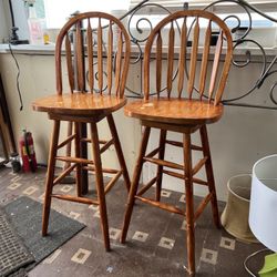 Pair of barstools