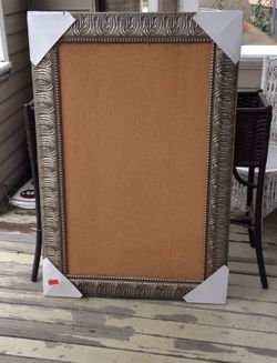 Silver finish frame