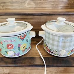 The Pioneer Woman Sweet Romance Blossoms 1.5 Quart Slow Cooker Brand New