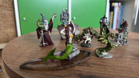 Pewter figures