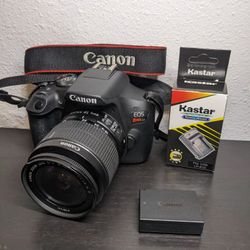 Canon EOS Rebel T7 DSLR Camera