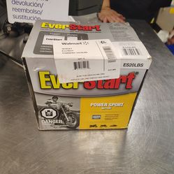 Everstart motorcycle battery