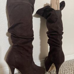 Brown Heels Boots