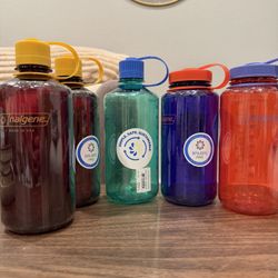 Nalgene Water Bottle Wide Mount And Narrow Brand New 