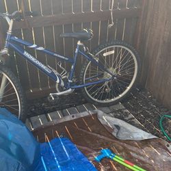 Dark Blue Mongoose Pro Bike 