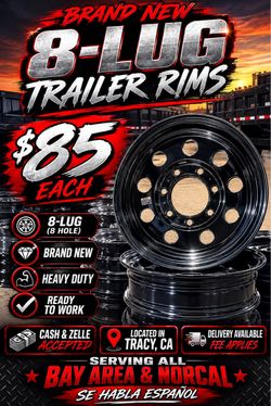 8 Lug Trailer Rims