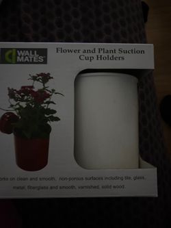 Plant suction cup holders set of 2