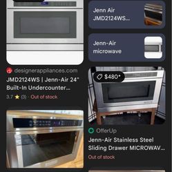 Jenn Air Drawer Microwave 