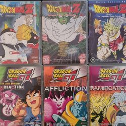 Dragon Ball Z / GT DVD Lot (Madman PAL Region 4)