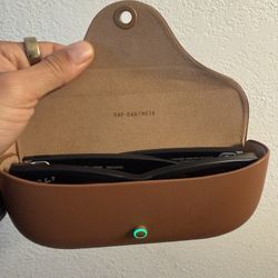 Polarized Matte Black Meta Wayfarer Sunglasses - Like New