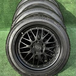 ESR WHEELS SET With TIRES - Bolt Pattern: 5x114.3 