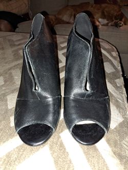 Black 9 West Pumps - Size 7